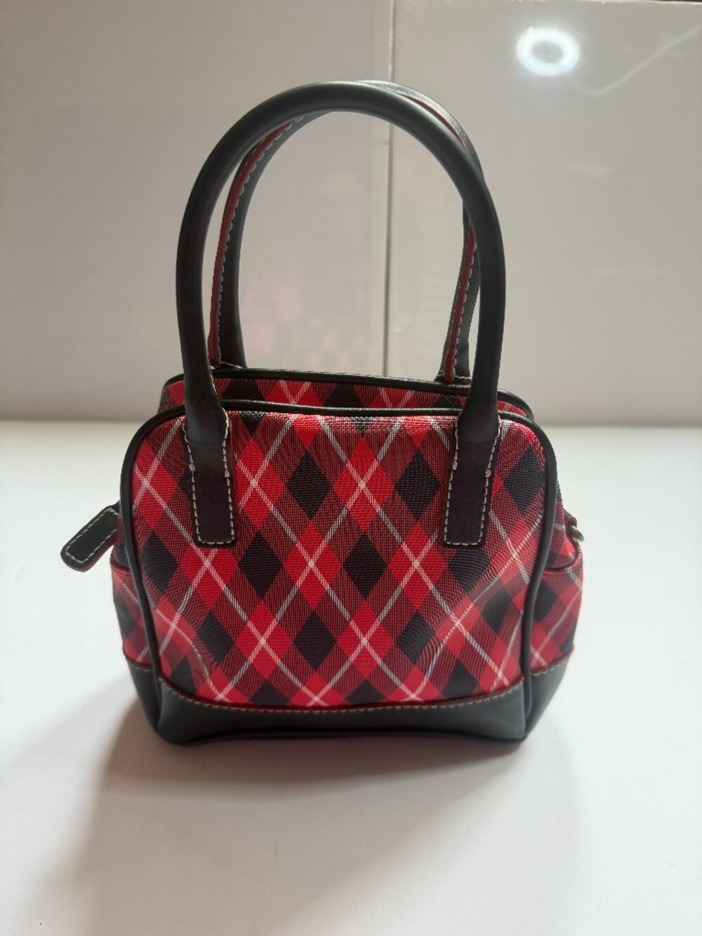 Tommy Hilfiger Plaid Satchel